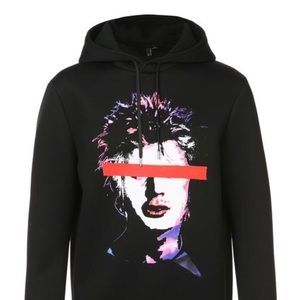 Neil Barrett Graphic Print Hoodie
